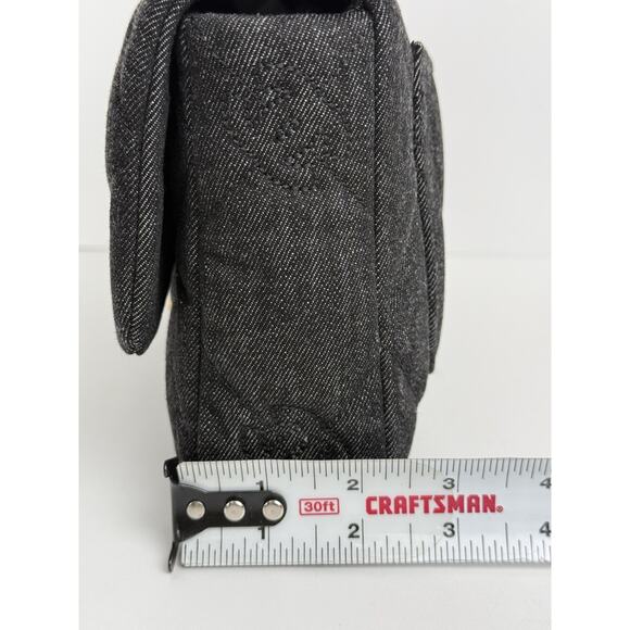 Chanel Funky Town Flap CC Embossed Quilted Denim Medium Women's Bag - Picture 13 of 14